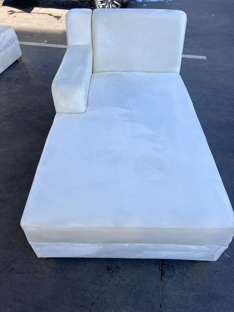 Deep cleaned couch at BTA Services Vanderbijlpark facility