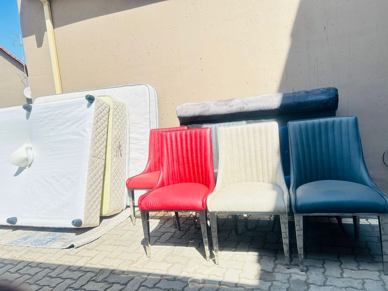 Mattresses and furniture ready for deep cleaning at BTA Services