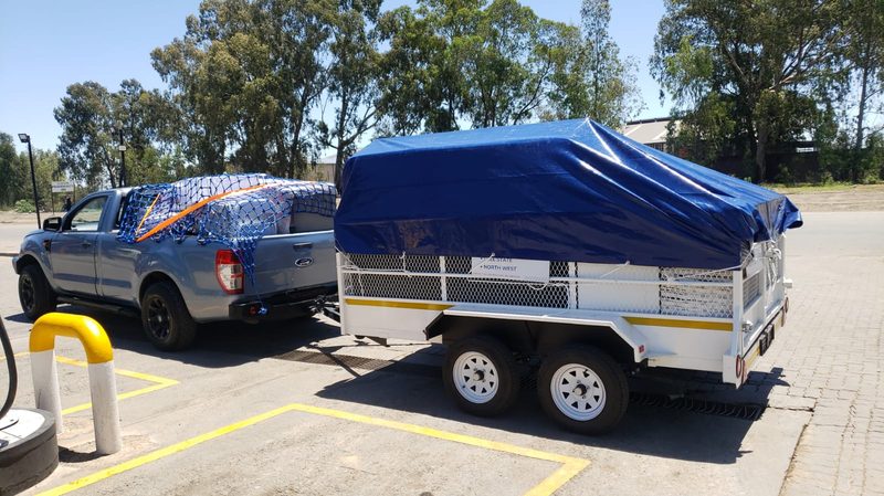 BTA Services moving truck loaded and ready for Vaal Triangle relocation